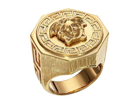 versace greca ring|versace men's rings for sale.